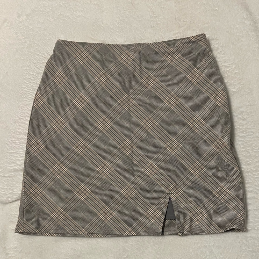 abercrombie & fitch plaid skirt